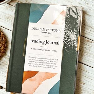 Duncan & Stone Reading Journal & Book Log | NEW & SEALED